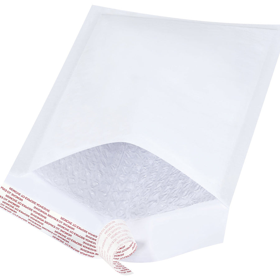 12x7.25 #1 White Self-Seal Bubble Mailers 100/Case B854WSS - alias listing