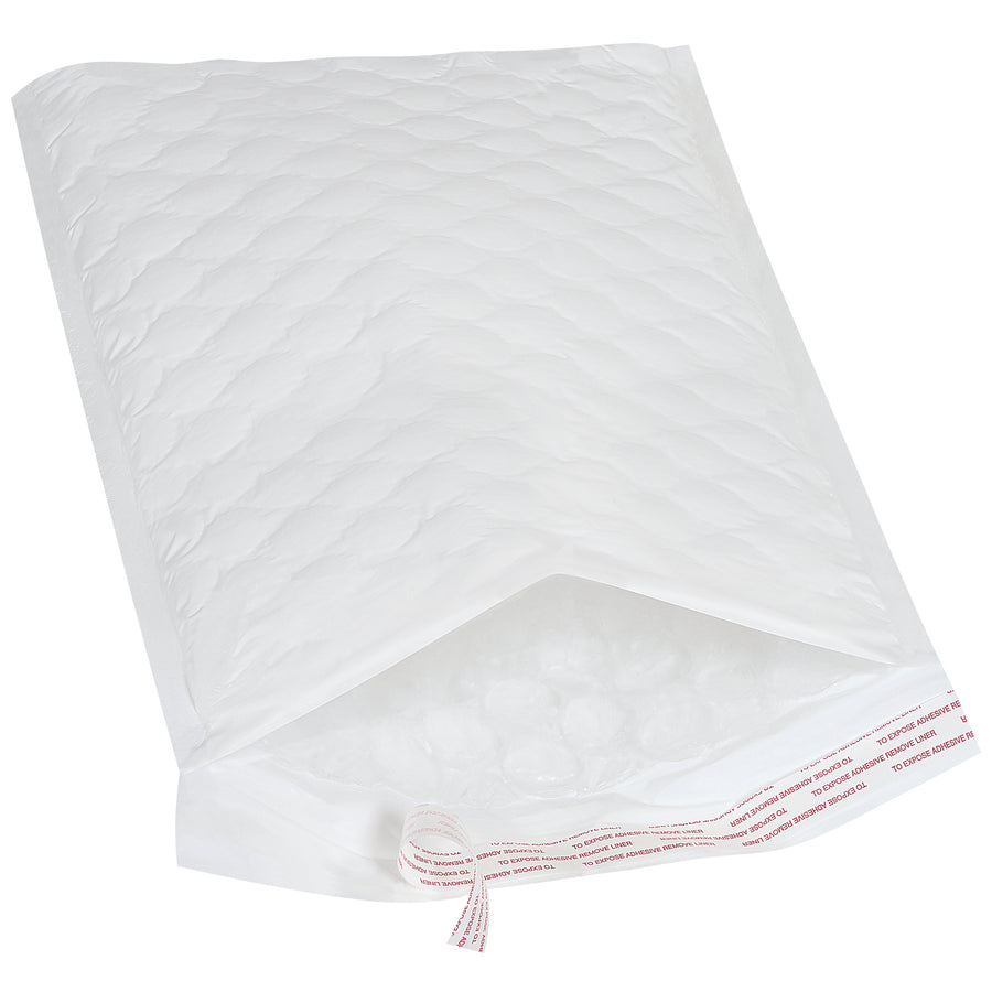 Jiffy Tuffgard Extreme® bubble mailers deliver twice the protection of standard poly mailers in a lightweight, self-sealing design. Featuring 5/16" bubble cushioning and durable polyethylene construction, these 9.5x14" mailers ship electronics, jewelry, and fragile goods safely. Pack of 50 per case.