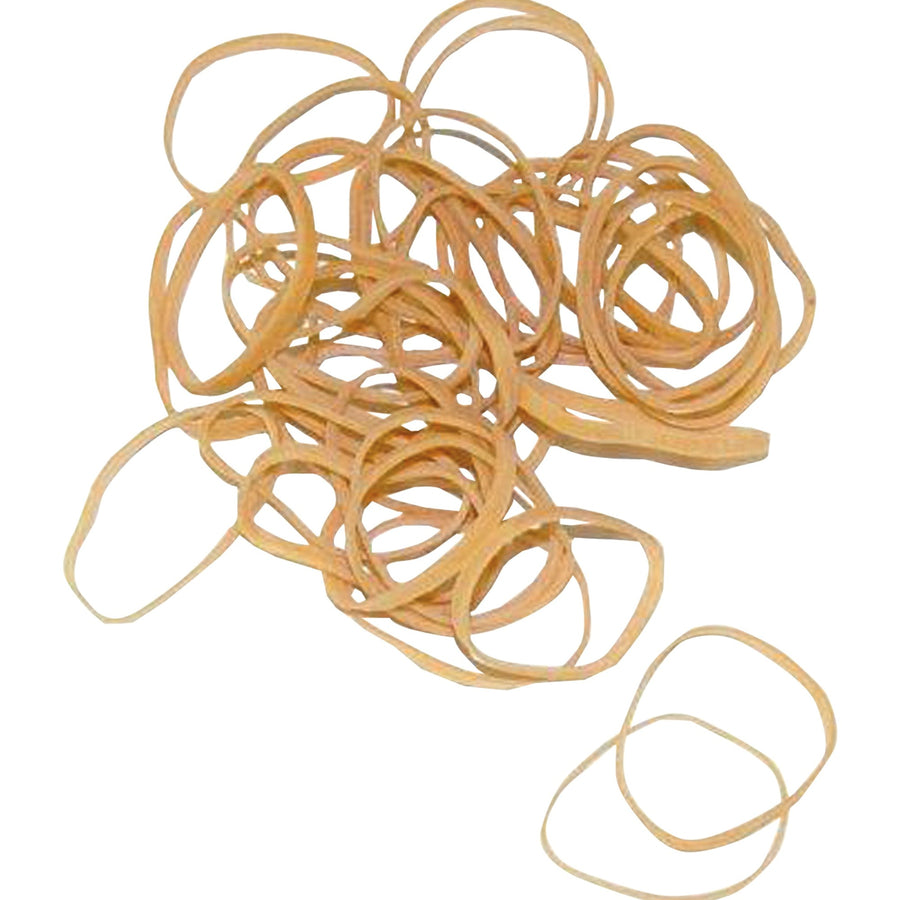 1/8 x 2 in Brown Bulk Rubber Bands 11000/Case BAN406
