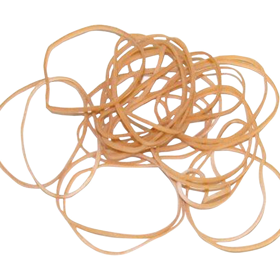 1/16 x 2.5 in Brown Bulk Rubber Bands 19000/Case BAN407