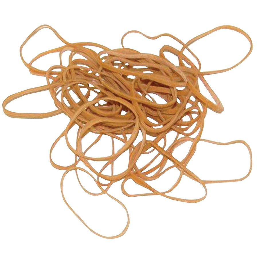 1/8 x 2.5 in Brown Bulk Rubber Bands 9800/Case BAN408