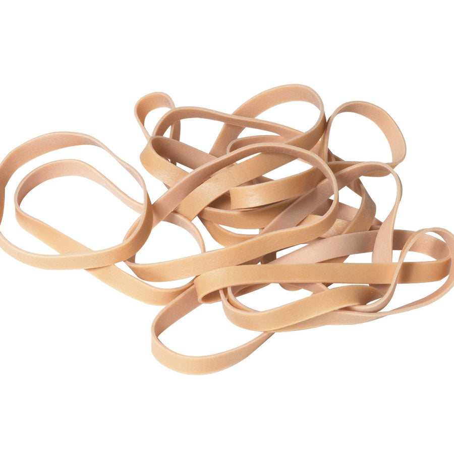 1/4 x 2.5 in Brown Rubber Bands 4900/Case BAN409