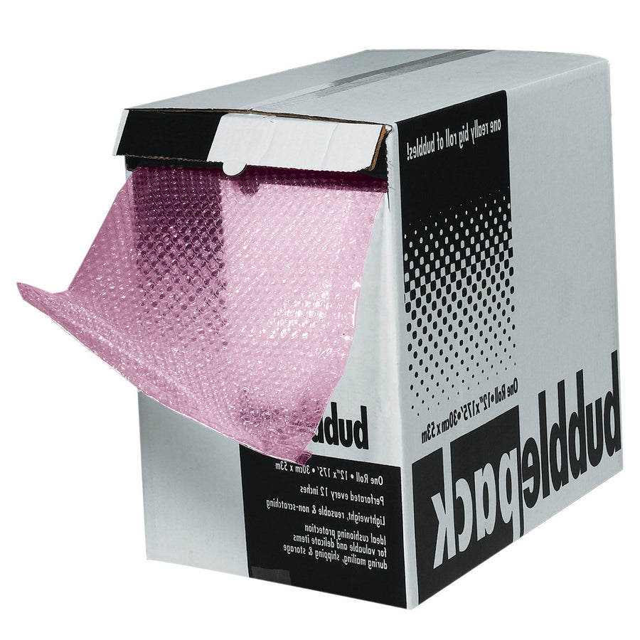 24x50 Pink Bubble Wrap 1 Roll BD1224AS