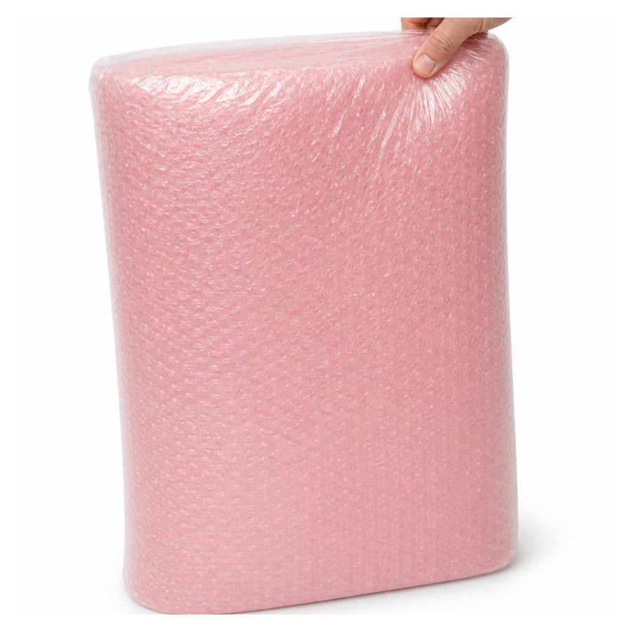 24 in x 100 ft Pink 5/16 in Anti-Static Bubble Roll BD51624AS