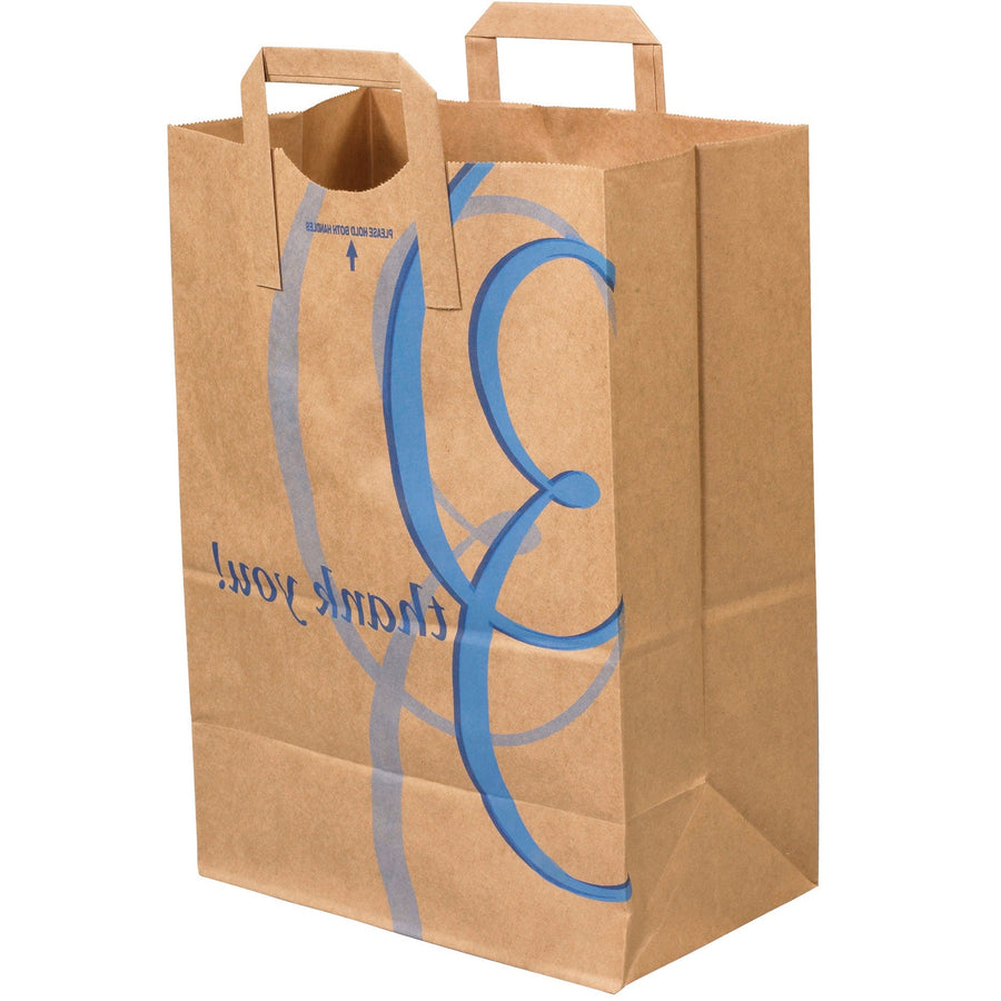 12x7x17 Kraft Paper Grocery Bags 300/Case BGFH102UP - alias listing