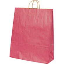 16x6x19.25 Pink Tinted Shopping Bags BGS1119PI - alias listing