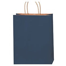 10x5x13 Navy Tinted Shopping Bags BGS117N - alias listing