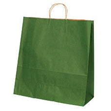 18x7x18.75 Green Tinted Shopping Bags BGS119G - alias listing
