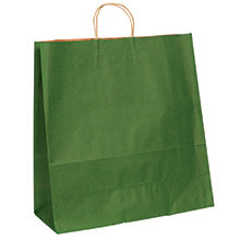 18x7x18.75 Green Tinted Shopping Bags