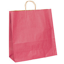 18x7x18.75 Pink Tinted Shopping Bags
