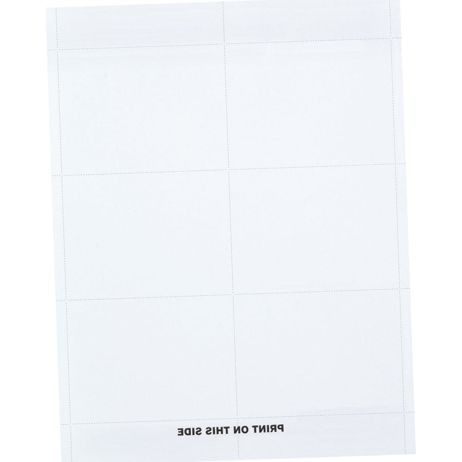3x4 White Paper Badge Inserts 300/Case BH140