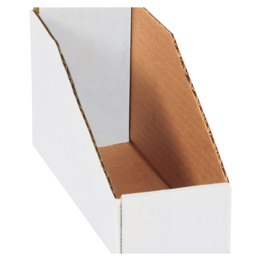 3 x 9 x 4 1/2 in ECT-32-B White Corrugated Shipping Boxes 50-Pack BINBIN39