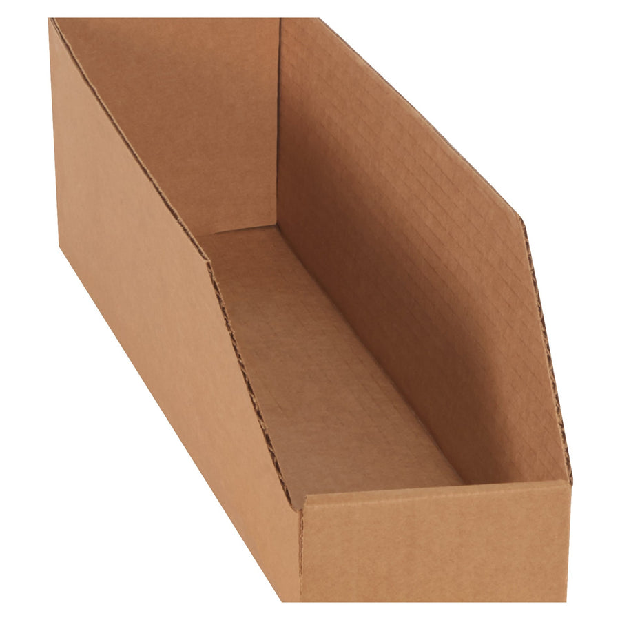 4x18x4.5 Kraft Corrugated Bin Boxes 50-Pack BINBWZ418K