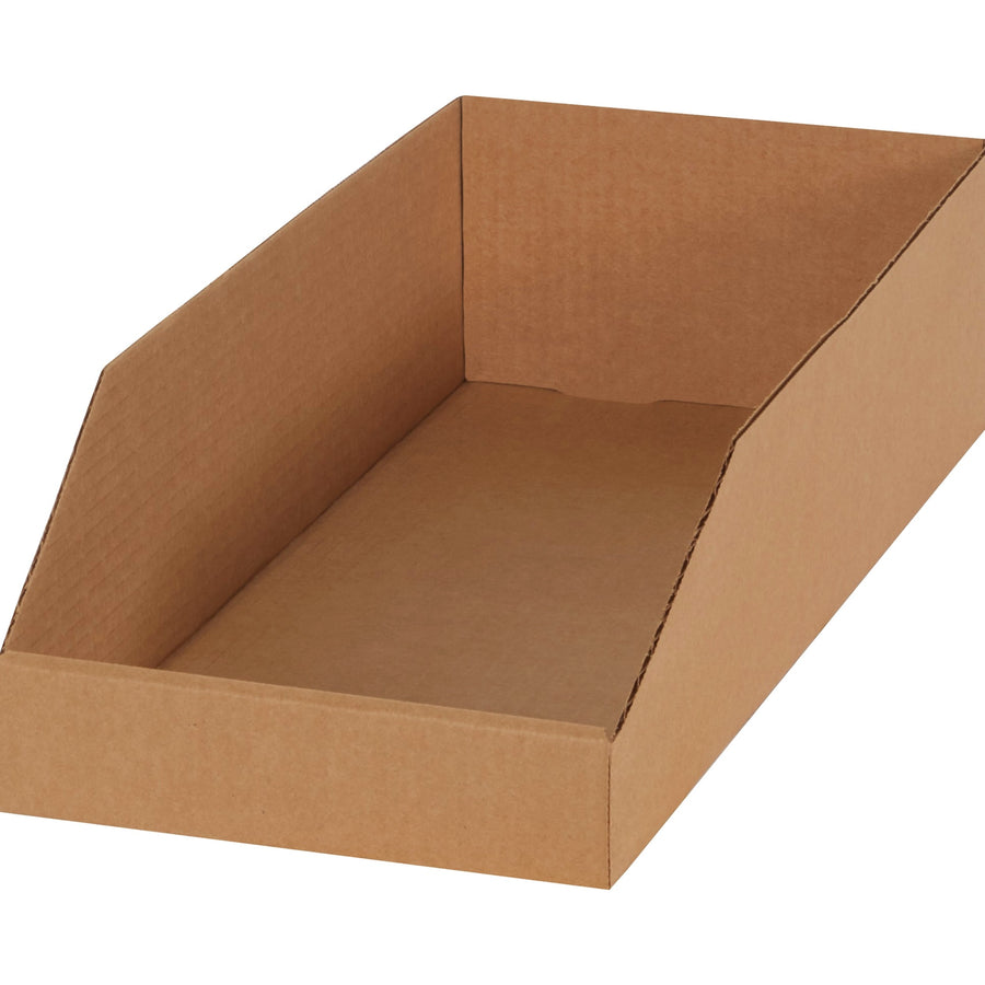 8x18x4.5 ECT-32 Kraft Bin Boxes 50-Pack BINBWZ818K
