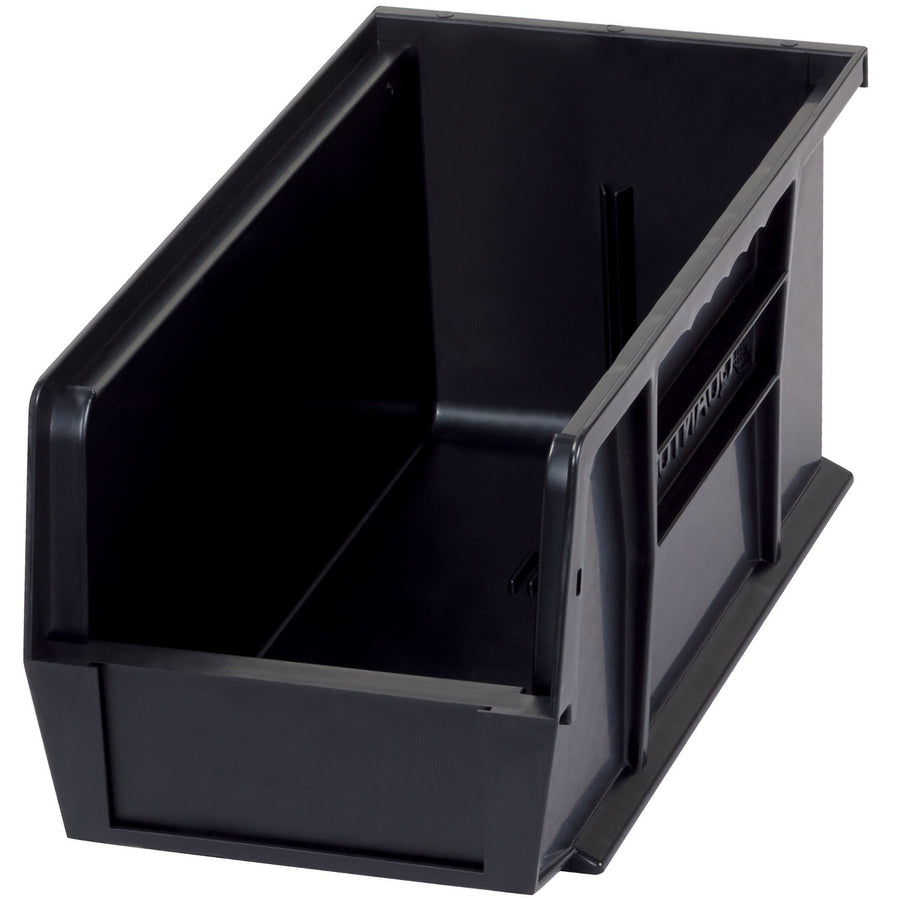 10 7/8 x 5 1/2 x 5 in Black Conductive Plastic Bins 12/Case BINC111