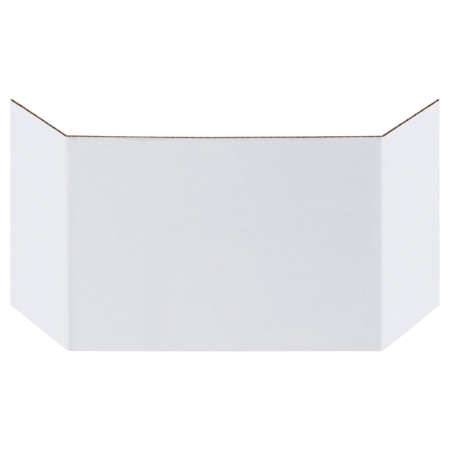 6 in ECT-32-B White Corrugated Bin Divider 100-Pack BIND6