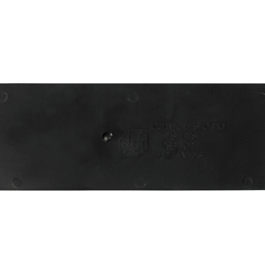 7x3 Black Plastic Shelf Bin Dividers 50/Case BINDS73