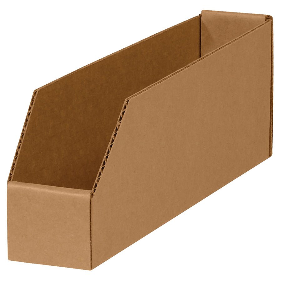 12x2x4.5 ECT-32 Kraft Bin Boxes 50-Pack BINMT212K