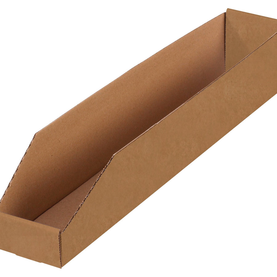 4x24x4.5 ECT-32 Kraft Bin Boxes 50/Bundle BINMT424K