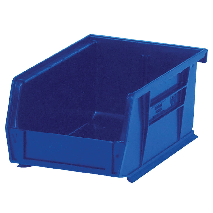 9.25x6x5 Blue Plastic Stack & Hang Bin Boxes 12/Case BINP0965B