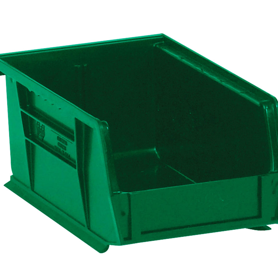 9.25x6x5 Green Plastic Stack & Hang Bins 12/Case BINP0965G
