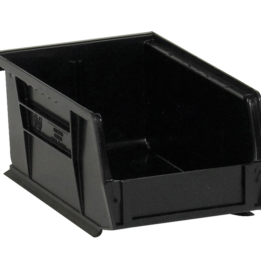 9.25x6x5 Black Plastic Stack & Hang Bins 12/Case BINP0965K