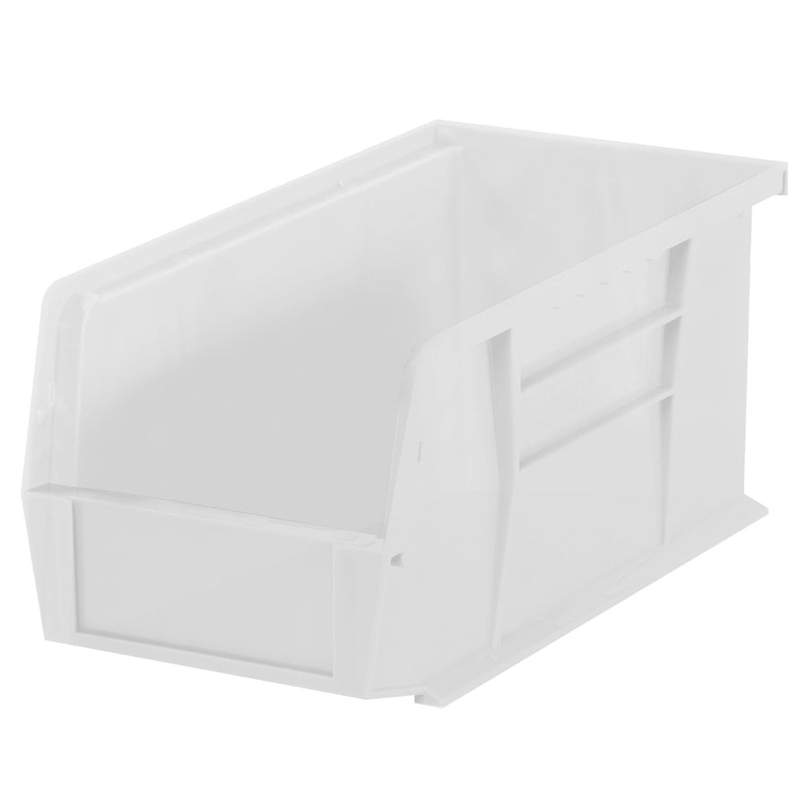 10 7/8 x 5 1/2 x 5 in Clear Plastic Stack & Hang Bins 12/Case BINP1155CL