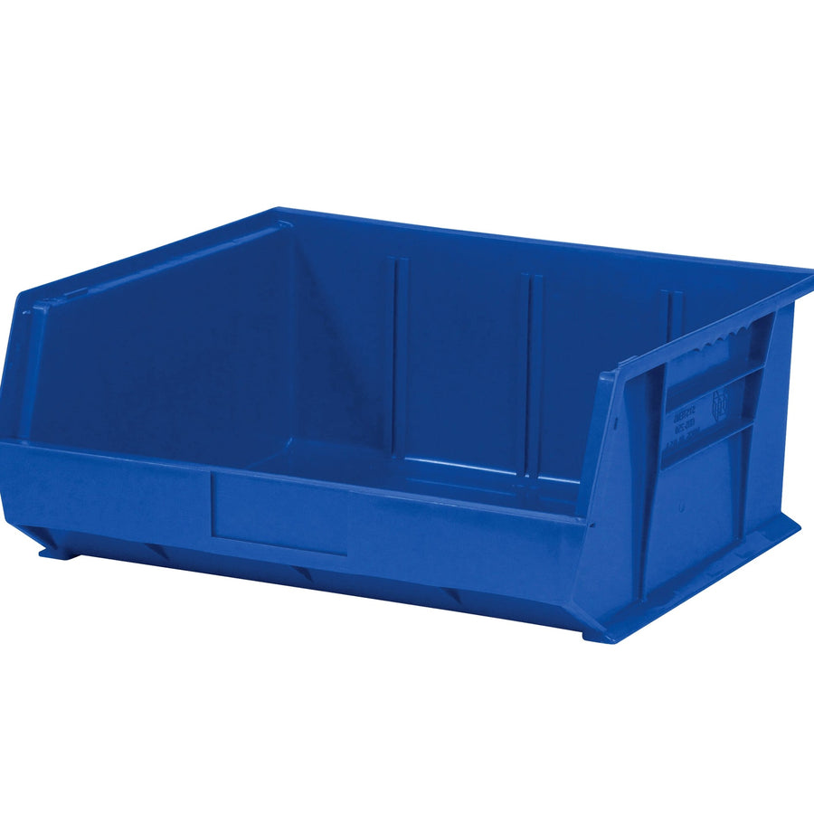 14.75x16.5x7 Blue Plastic Stack & Hang Bins 6/Case BINP1516B