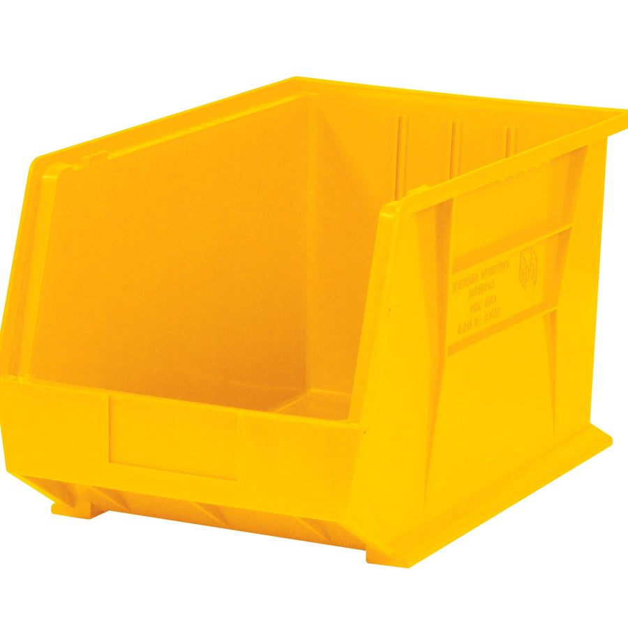 18x11x10 Yellow Plastic Stack & Hang Bins 4/Case BINP1811Y