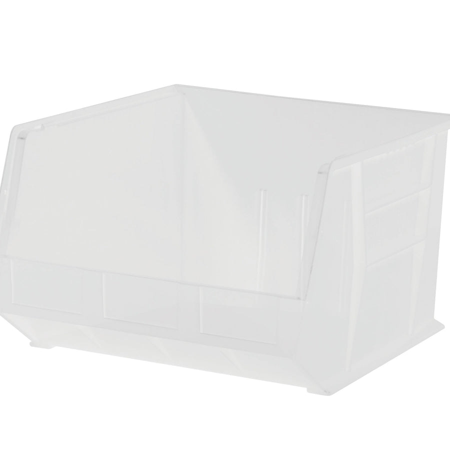 18 x 16 1/2 x 11 in Clear Plastic Stack & Hang Bins 3-Pack BINP1816CL