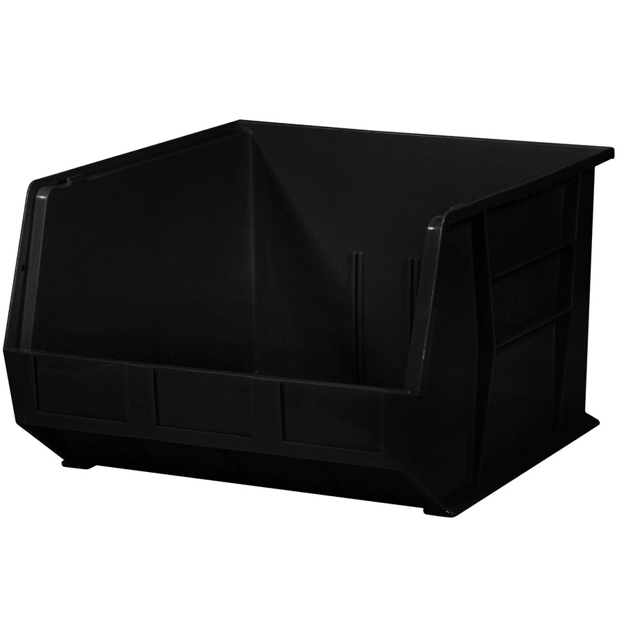18 x 16 1/2 x 11 in Black Plastic Stack & Hang Bins 3-Pack BINP1816K