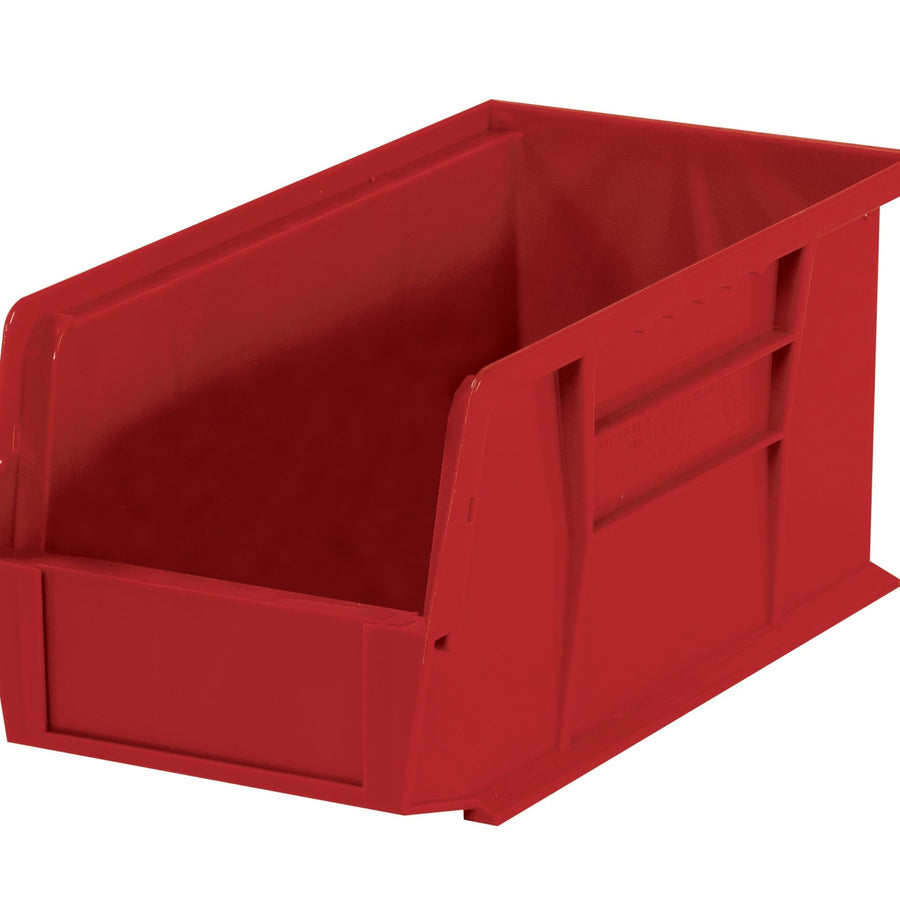 18x8.25x9 Red Plastic Stack & Hang Bins 6/Case BINP1889R