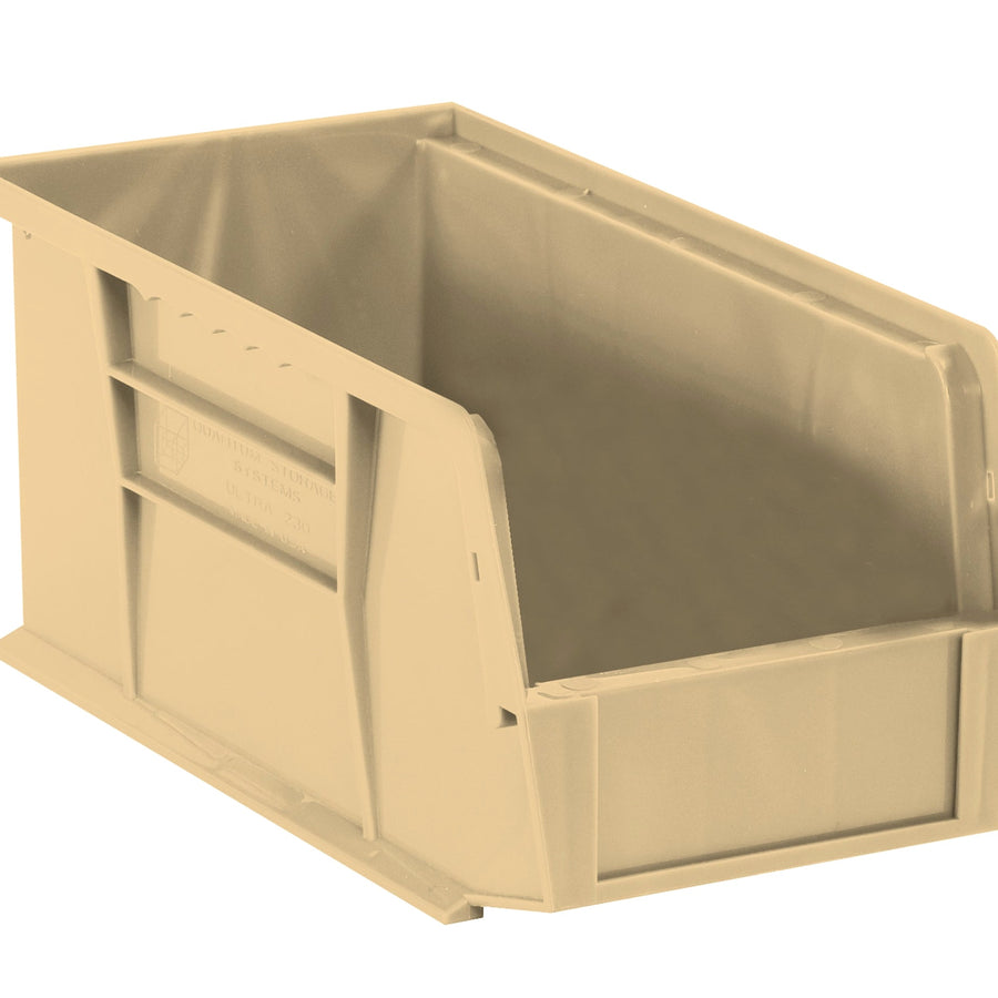 18x8.25x9 Ivory Plastic Stack & Hang Bins 6/Case BINP1889V