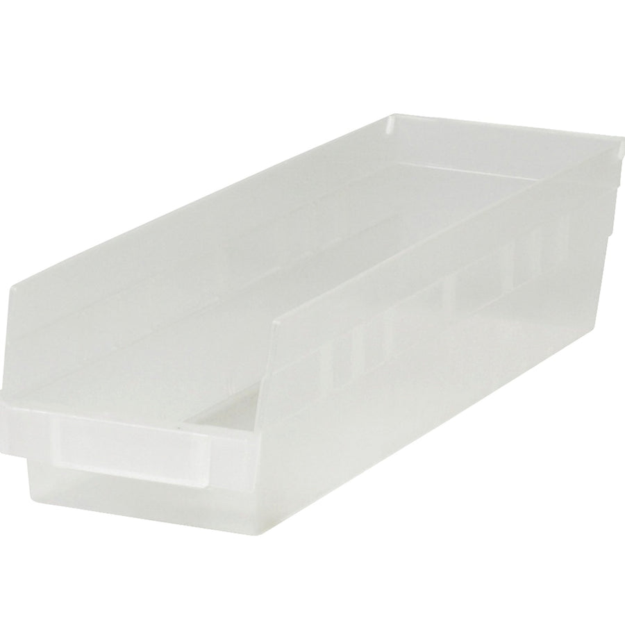 17 7/8 in Clear Plastic Shelf Bin Boxes 20/Case BINPS111CL