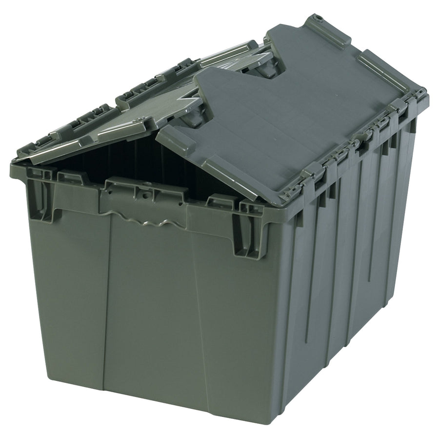 20 1/4 x 14 1/4 x 12 3/4 in Gray Plastic Totes 1 Each BINR111