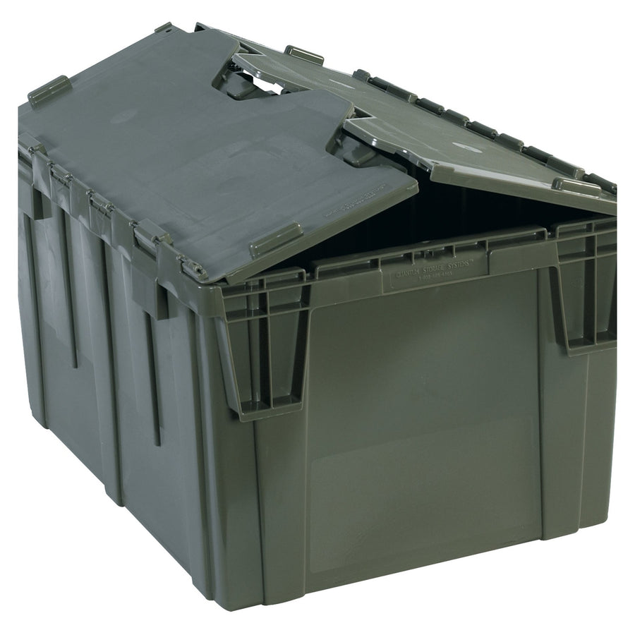 26 x 19 x 15 5/8 in Gray Plastic Totes 1 Each BINR113