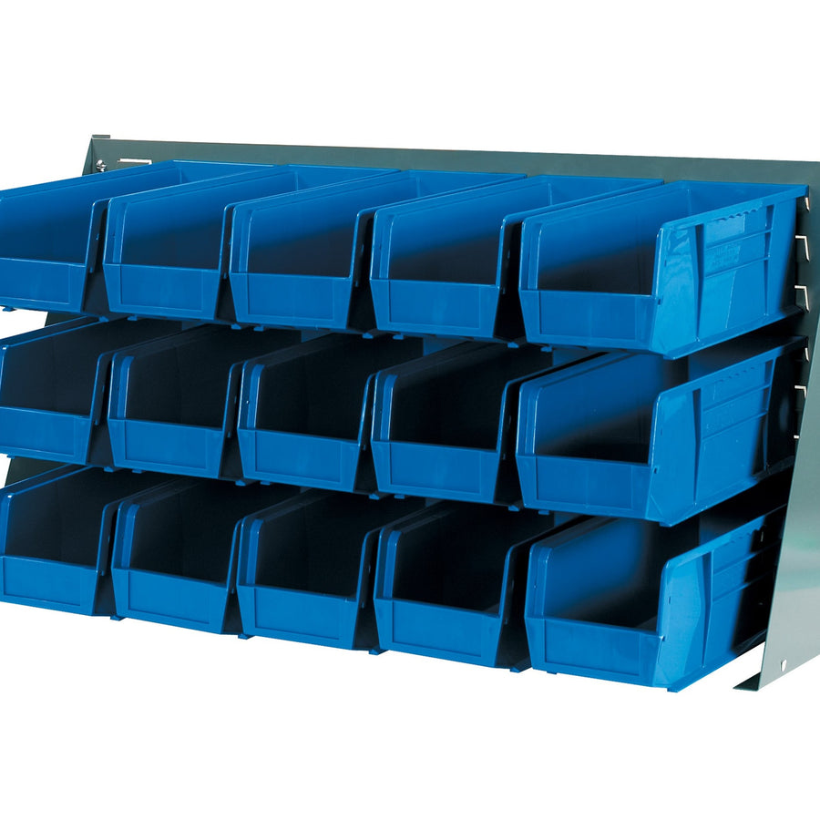 36x8x19 Steel Bench Rack Bin Organizers 1 Each BINR3619