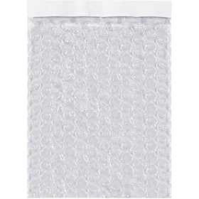 Skip the wrapping step. These 7x11.5" self-seal bubble pouches feature a 1" peel-and-seal tape lip and high-slip 3/16" bubble cushioning for instant protection. Fast packing, maximum shock absorption–400 pouches per case for high-volume e-commerce shippers.