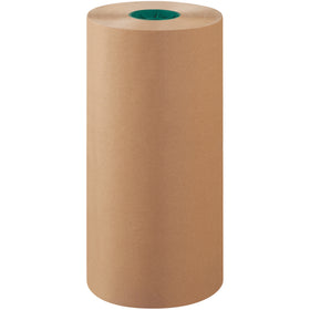 18" x 1000' Unbleached Butcher Paper Roll - 40 Lb Kraft, Case of 1