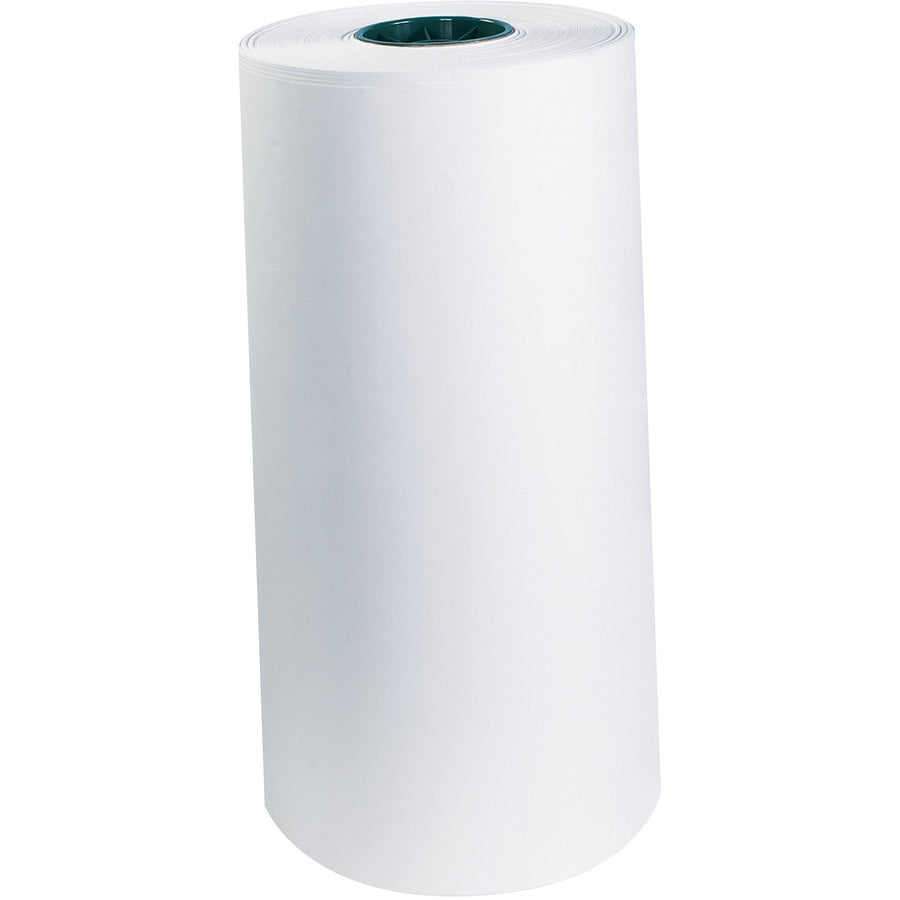 18 in x 1000 ft 40# Bleached Butcher Paper Roll BP1840W