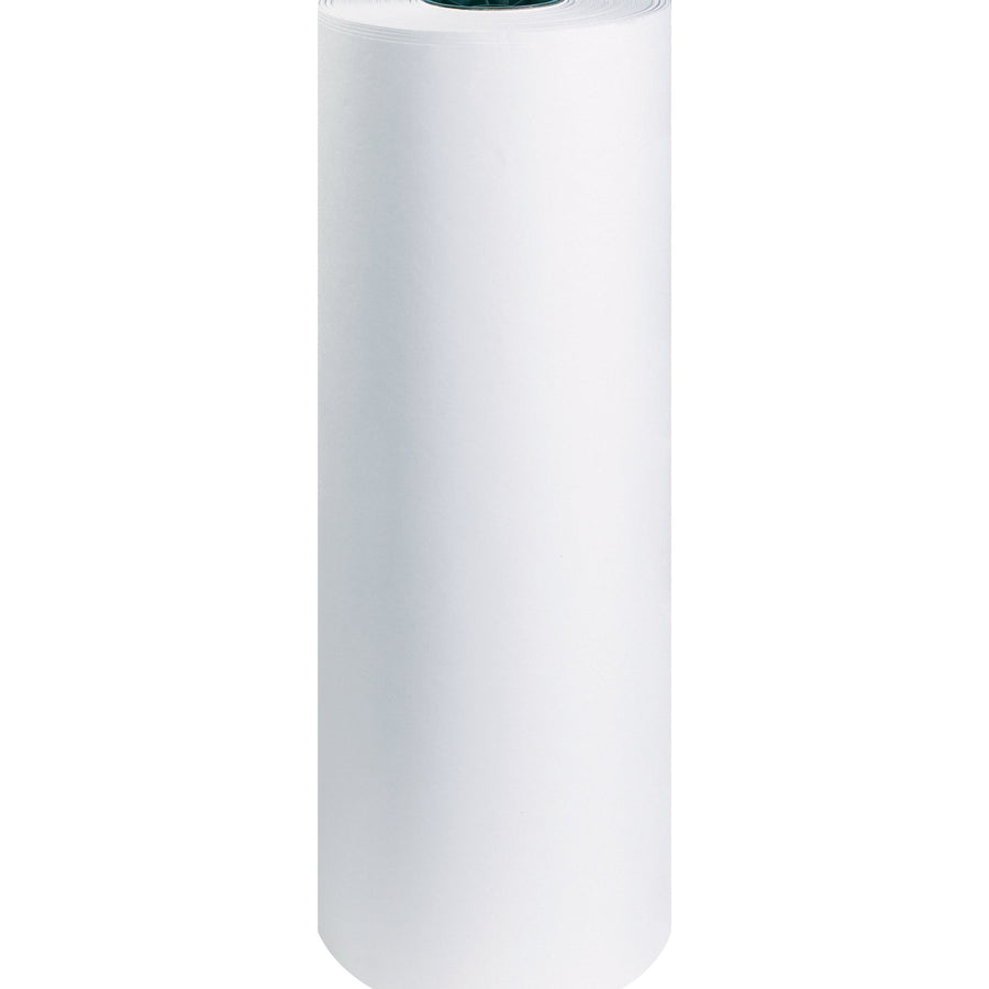 24 in x 1000 ft 40# Bleached Butcher Paper Roll BP2440W