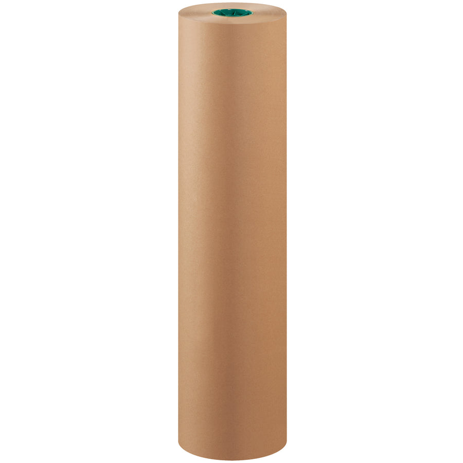 36" x 1000' Unbleached Butcher Paper Roll - 40 Lb Kraft, Case of 1