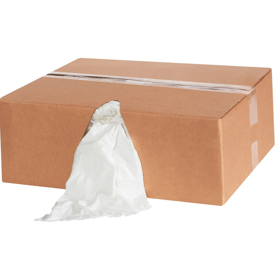 10 lb White Box Cotton Rags 80/Case BR105
