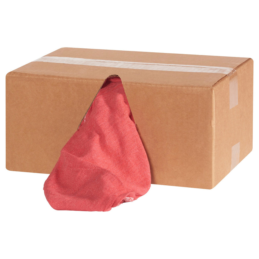 14x14 Red Cotton Shop Towels 60/Case BR110