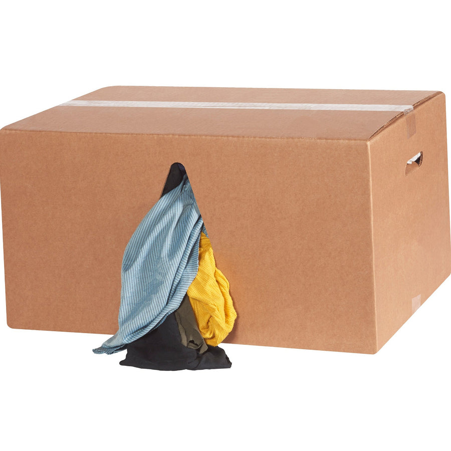 25 lb Cotton Polyester Colored Rags 220/Case BR114