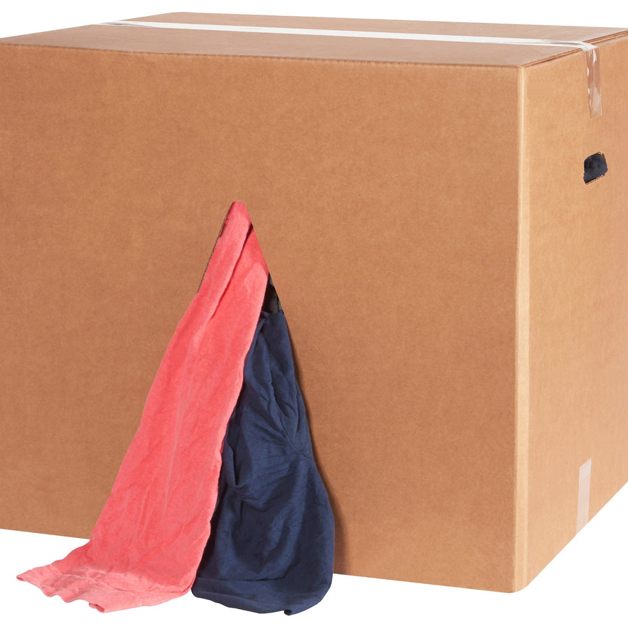 50 lb Colored Cotton Poly Rags 440/Case BR115