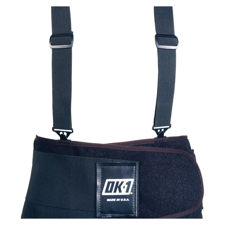 Universal Elastic Back Support Belt with Suspenders 1 Each BSB101S