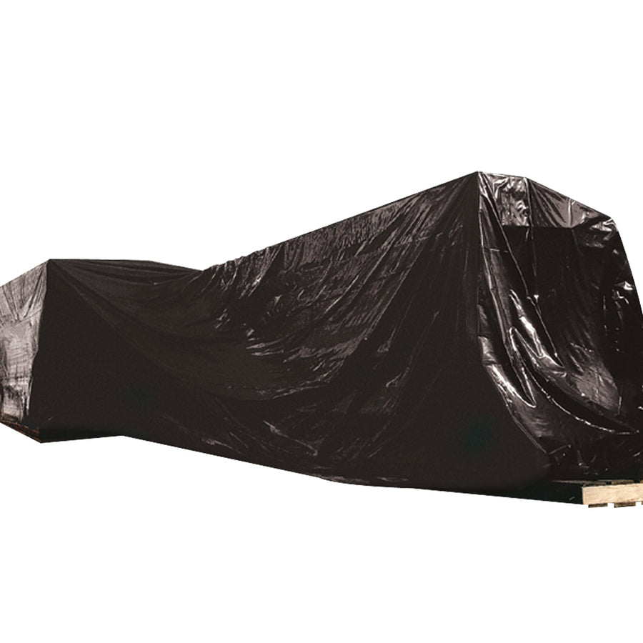 20 ft x 100 ft 6 Mil Black Heavy-Duty Poly Sheeting CF620B