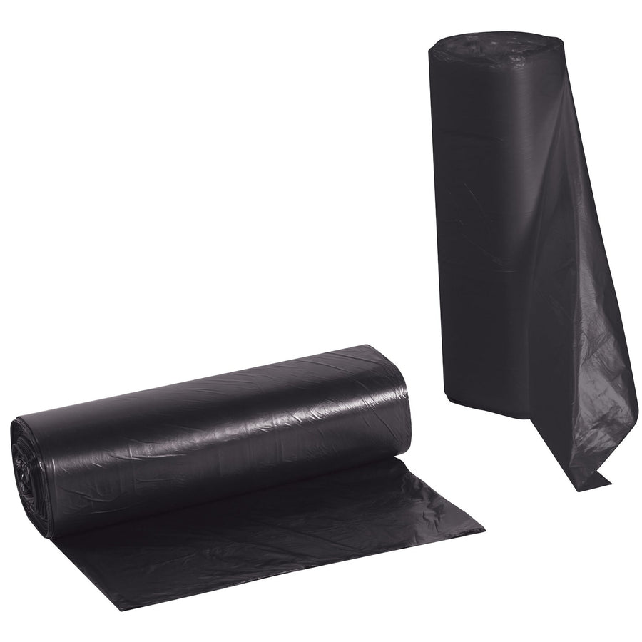 56 Gallon 0.86 Mil Black High Density Trash Liners 150/Case CL1011
