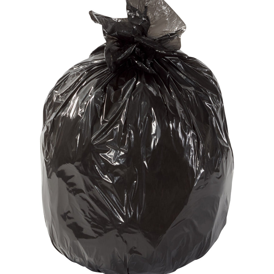 56 Gallon 2 Mil Black Heavy Duty Trash Liners 100/Case CL5017